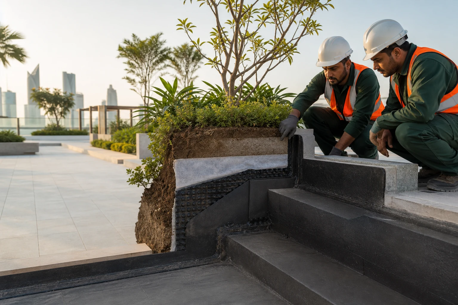 Planter & Landscape Waterproofing