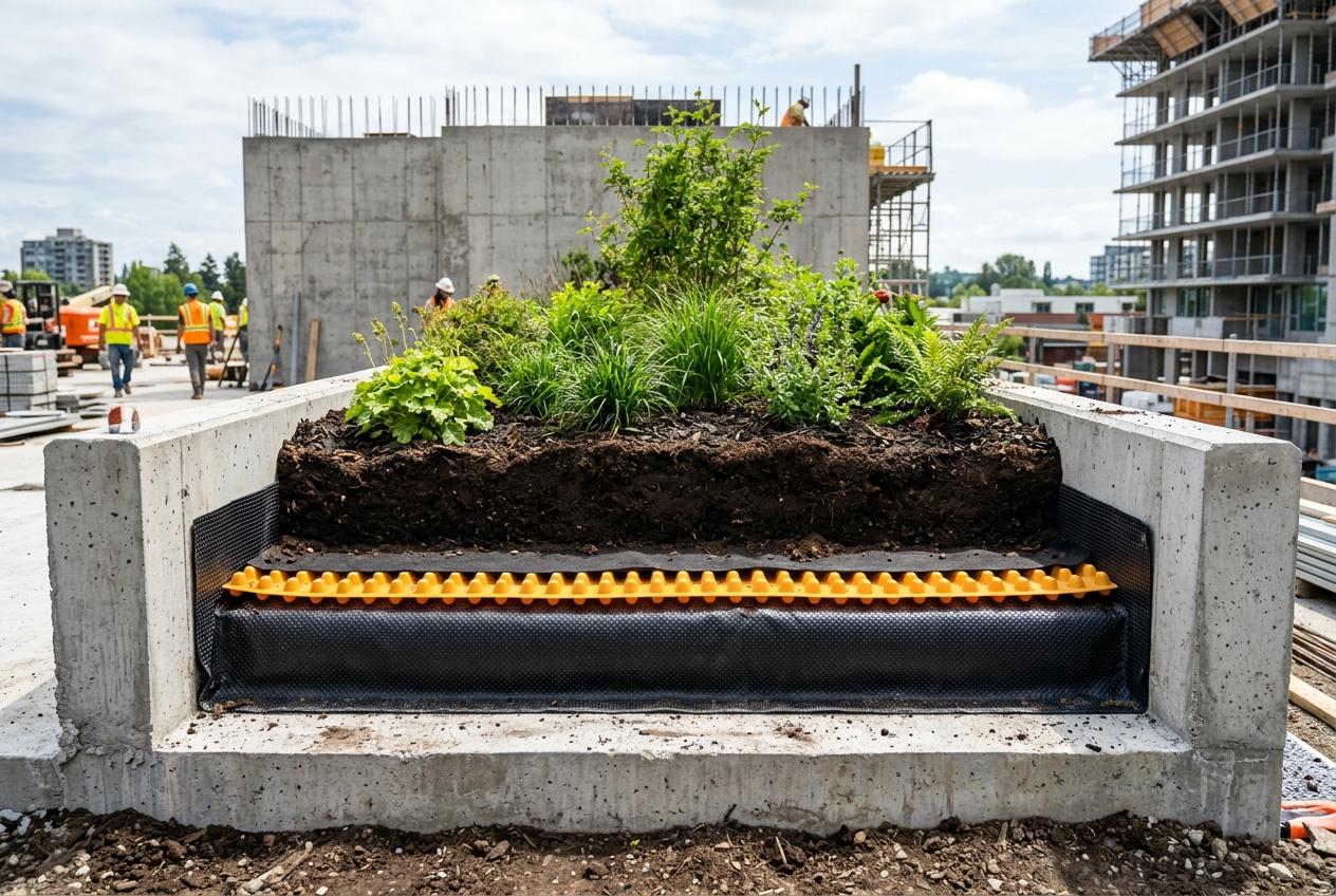 Planter & Landscape Waterproofing